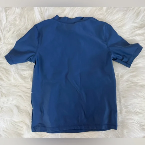 Carter's Navy Wave Rider Rash guard - Picture 2 of 2